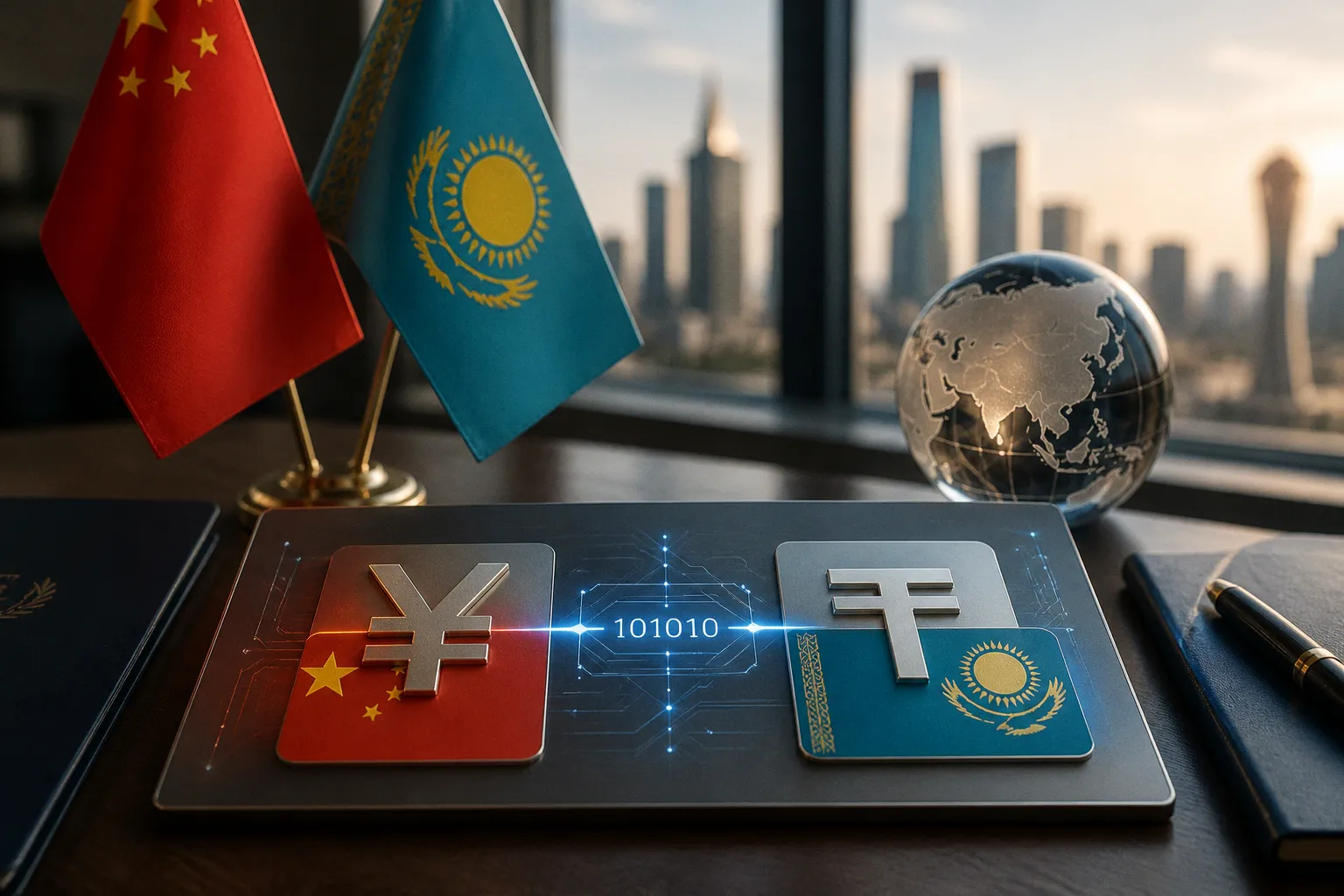 Китай и Казахстан запускают прямую интеграцию цифровых валют