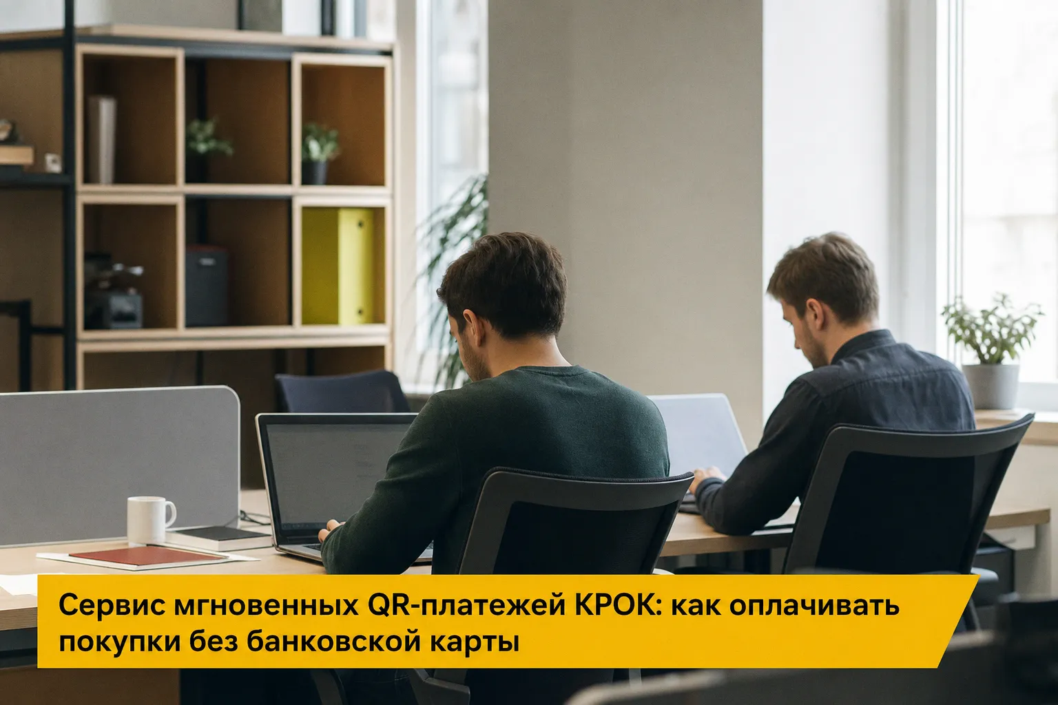 Сервис мгновенных QR-платежей КРОК: как оплачивать покупки без банковской карты